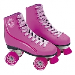 Toysrus  Patines Rosa Bota 4 Ruedas - Talla 37