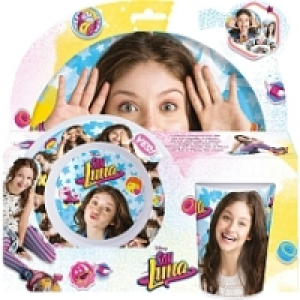 Soy Luna - Vajilla 3 Piezas