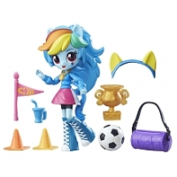 Toysrus  My Little Pony - Rainbow Dash - Equestria Girl Mini con Acce