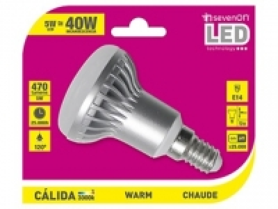 Carrefour  Bombilla Led Réflex R50 5W E14 Cálida