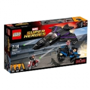 LEGO S&uacute;per H&eacute;roes - A la caza de Pantera Negra - 76047
