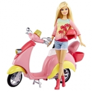Barbie - Barbie y su Scooter