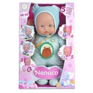 Nenuco - Muñeco Blandito 5 Funciones - Azul