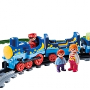 Playmobil - 1.2.3 Tren con Vias - 6880
