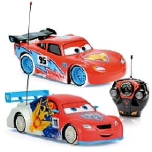 Cars - Ice Racers - Pack Radio Control 1:24 McQueen + Petrov