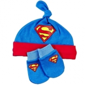 BabiesRUs - Pack Gorro y Manoplas Súper Baby 0-3 meses