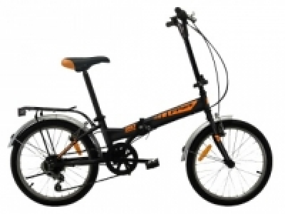 Folding Park 20 Inch Plegable - Negra/Naranja