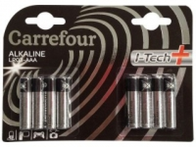 Pack de 8 Pilas Alcalinas Digital Carrefour Lr03 (Aaa)