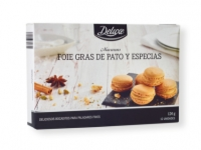 Lidl  Deluxe Macarons de foie gras de pato