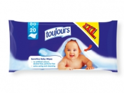 Toujours Toallitas húmedas con gel XXL 0.99 €