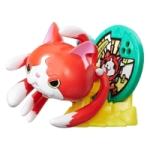 Yo-Kai - Jibanyan - Figura con Medalla