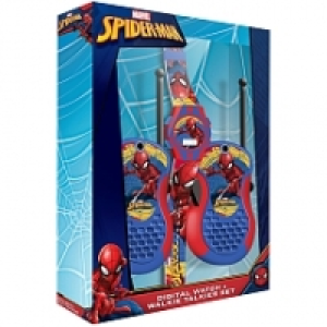 Spider-Man - Set Reloj Digital y Walkie Talkies