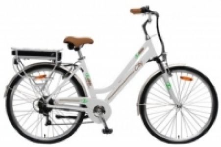 Carrefour  Bicicleta 28 Inch City E-85 Eléctrica Blanca