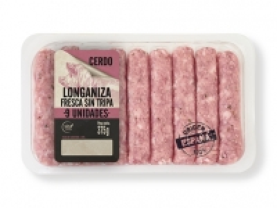 Longaniza fresca de cerdo 1.19 €