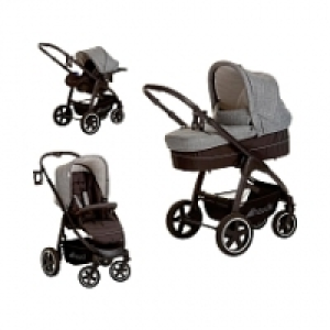 Hauck - Trío Soul Plus Melange Grey-Caviar