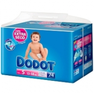 Toysrus  Dodot - Pañales T5 (13-18 kg) 74 Unidades