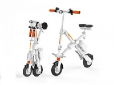 Bicicleta Eléctrica Airwhel E6 Plegable Blanca