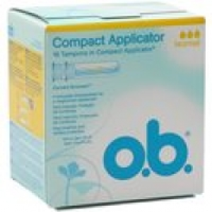 OB Compact tampón con aplicador normal caja 16 uds