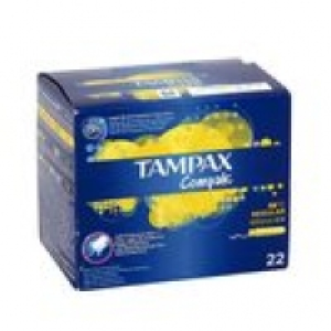 Compak tampón regular caja 22 uds