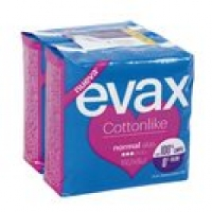 Cottonlike compresa normal con alas bolsa 16 uds