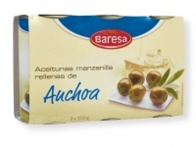 Baresa Aceitunas verdes rellenas de anchoa 1.39&nbsp;&euro;
