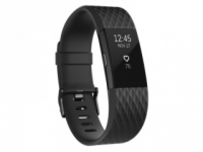 Pulsera de Actividad Fitbit Charge 2 Grande - Negro