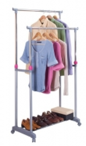 PERCHERO DOBLE 88X43X97-175