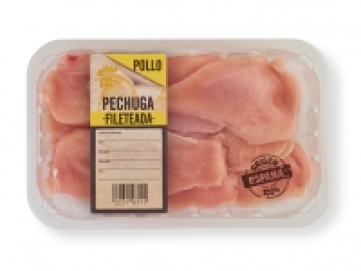Filetes de pechuga de pollo 2.59 €