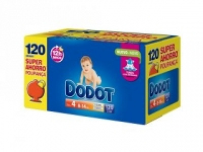 Cajón Pañales Dodot 8-14kg 128 uds