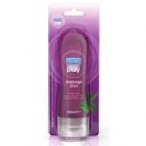 Play 2 en 1 gel de masaje y lubricante íntimo aloe vera 200
