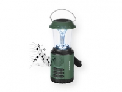 Lidl  SILVERCREST Radio de dinamo con lámpara para camping