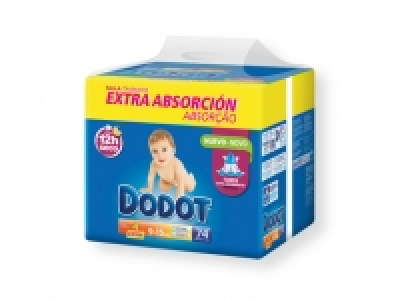 DODOT Pañales extra absorción 19.99 €