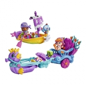 Pinypon - Carroza de Sirenas y Bote Pirata