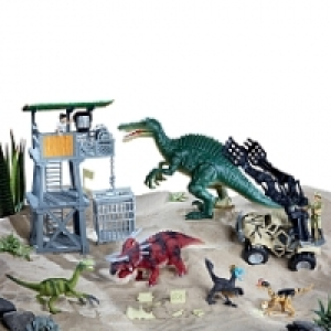 Animal Zone - Mega Playset Spinosaurus con Torre
