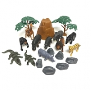 Animal Zone - Cubo Animales Salvajes - Safari