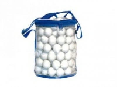 Bolsa Pelotas Tenis Mesa 144 Blancas