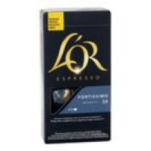 LOR café fortissimo caja 10 cápsulas