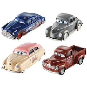 Cars - Pack 4 Veh&iacute;culos Leyendas Cars 3