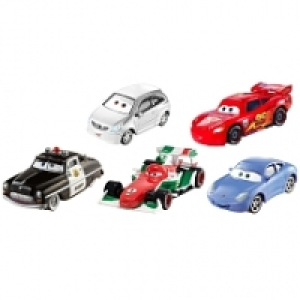 Cars - Pack 5 Veh&iacute;culos Grand Prix Cars Radiador Springs