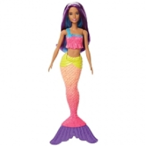 Barbie - Mu&ntilde;eca Pelo Morado - Sirena Dreamtopia