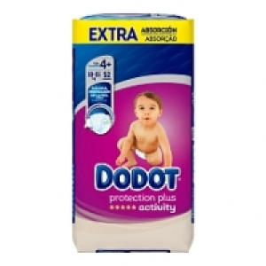 Dodot - Pañales Activity Extra T4 (10-15kg) 52 Unidades 23.99 €