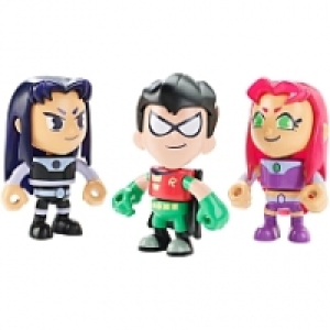 Teen Titans Go - Pack 3 Mini Figuras (varios modelos)
