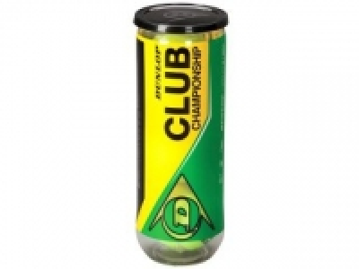 3 Pelotas de Tenis Dunlop Club Champion