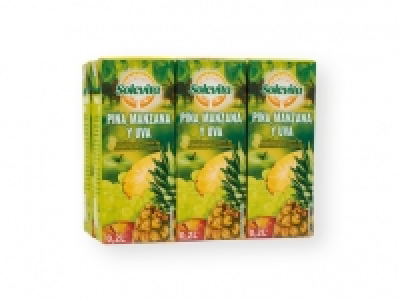 SOLEVITA Zumo de piña, manzana y uva 0.75 €