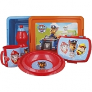 Patrulla Canina - Caja de Juguetes y Set de Vajilla
