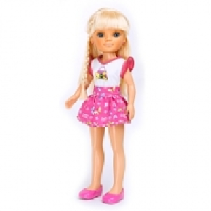 Nancy - Mu&ntilde;eca Presume de Trenzas Vestido Rosa y Blanco 19.97&nbsp;&euro;