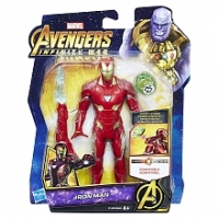 Toysrus  Los Vengadores - Iron Man - Figura Deluxe 15 cm con Gema