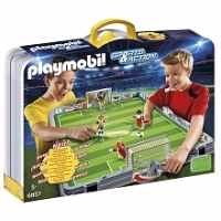 Toysrus  Playmobil - Maletín Set de Fútbol - 6857