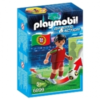 Toysrus  Playmobil - Jugador de Fútbol Portugal - 6899
