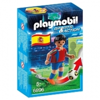 Toysrus  Playmobil - Jugador de Fútbol España - 6896